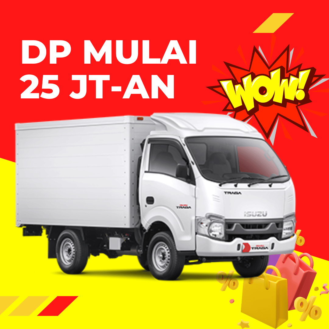 dealer isuzu tangerang - harga traga box - kredit traga box